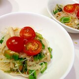 青じそとレモン味の春雨サラダ